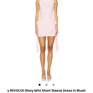 Lioness x REVOLVE Glory Mini Short Sleeve Dress in Blush